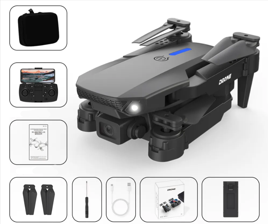 Dron E88 Pro con doble cámara 4K