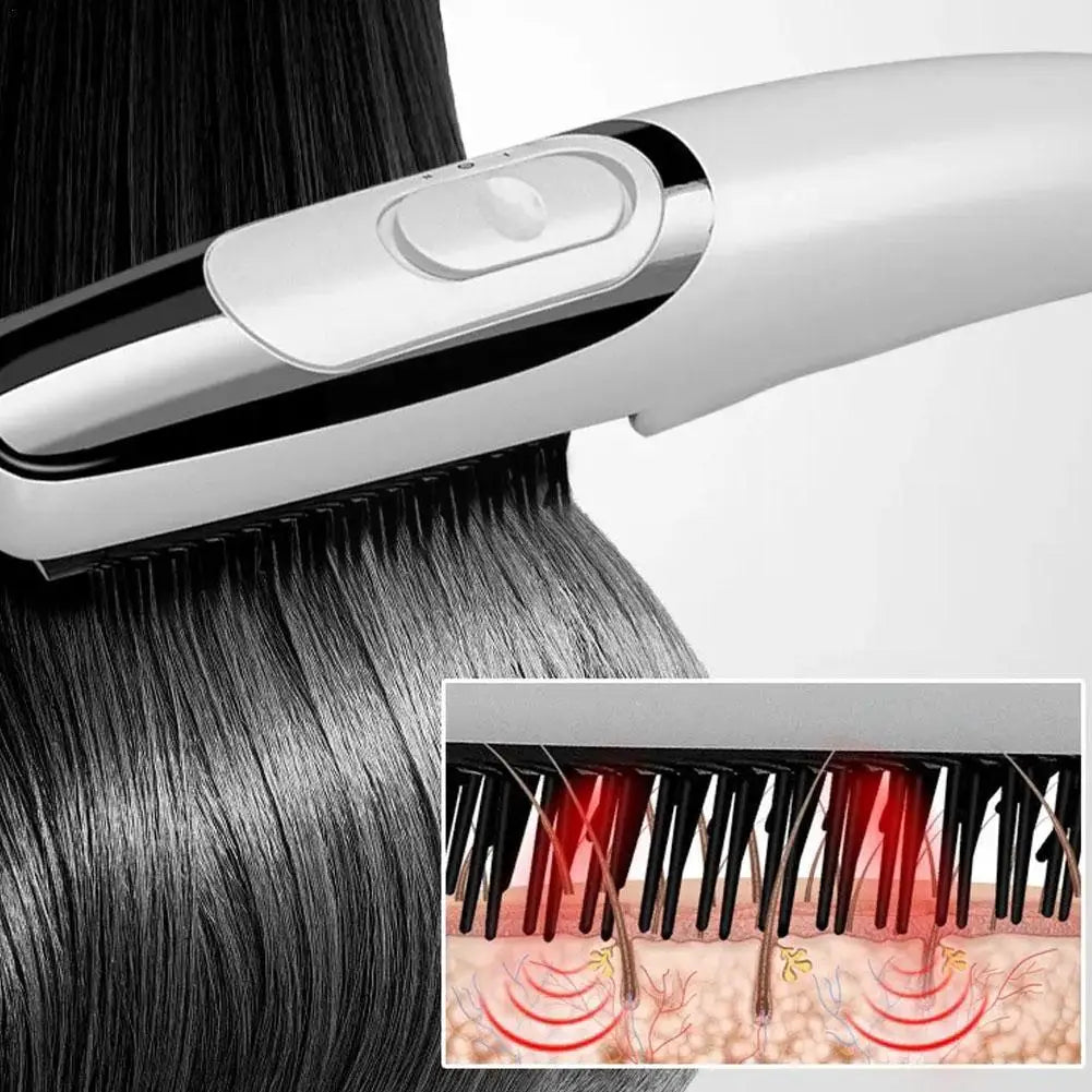 Cepillo Anticaída con LedTerapia y Vibración