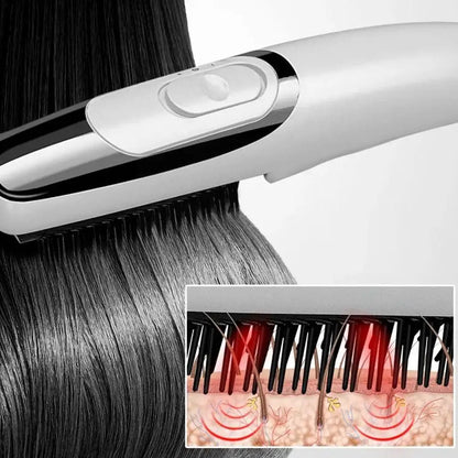 Cepillo Anticaída con LedTerapia y Vibración