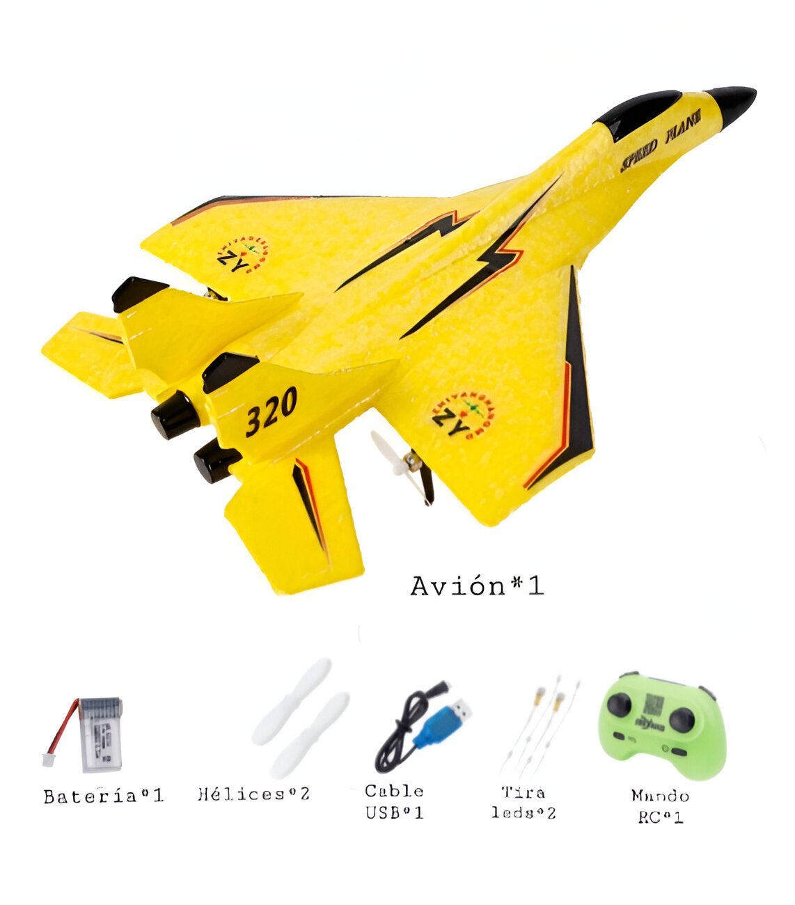 Avión Teledirigido Indestructible